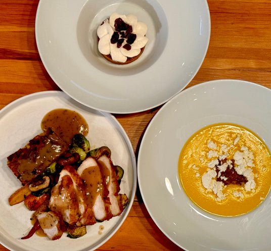 Thanksgiving "Dinner for Two with Wine" - October 11 ONLY