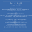 Easter Meal Kit Serves One - April 5th ONLY
