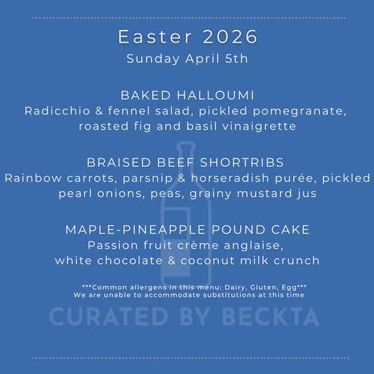 Easter Meal Kit Serves One - April 5th ONLY