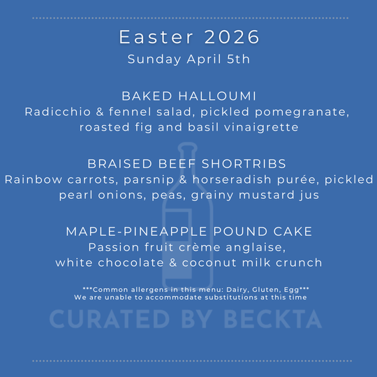 Easter Meal Kit Serves One - April 5th ONLY