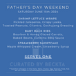 Father's Day Weekend Meal Kit - JUNE 15th ONLY -SERVES ONE