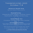 Thanksgiving 2023 Dinner for Two Food & Wine Package